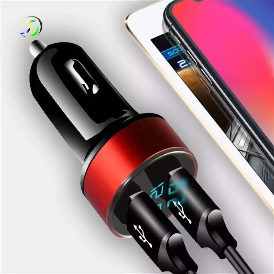 Dual Fast USB A Car Charger Universal Wholesale Cheap Phone Car Charger Adapter