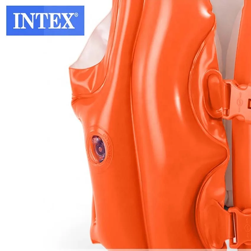 INTEX 58671 Deluxe Swim Vest  INTEX 58671 Deluxe Inflatable Children Swim Vest