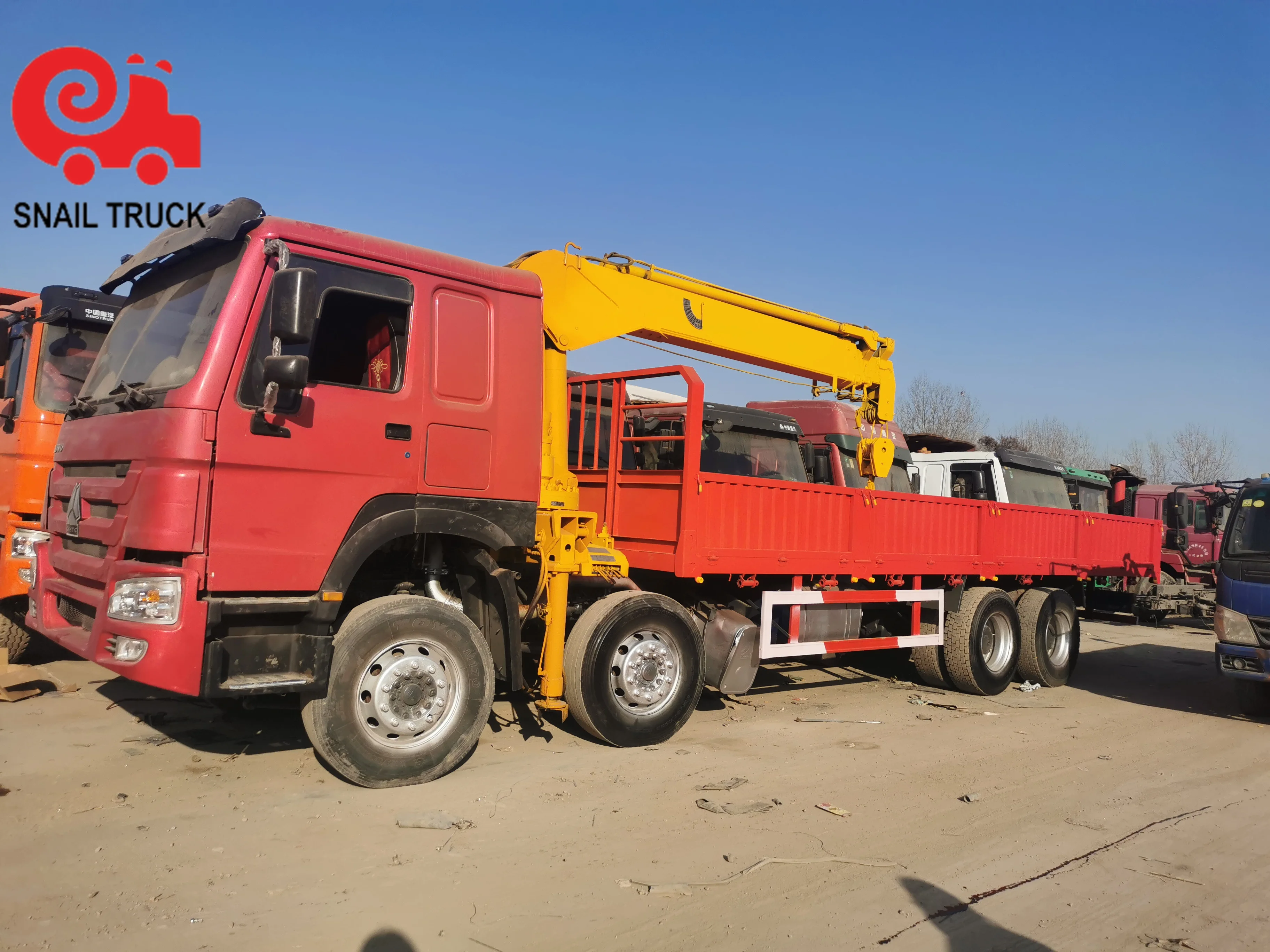 Used model crane truck 20 ton pick up for