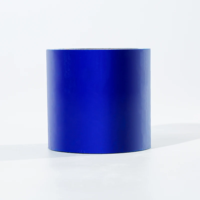Roll Tape High Quality Soft Blue Stretch Film Pe Winding Film Stretch Film Plastic