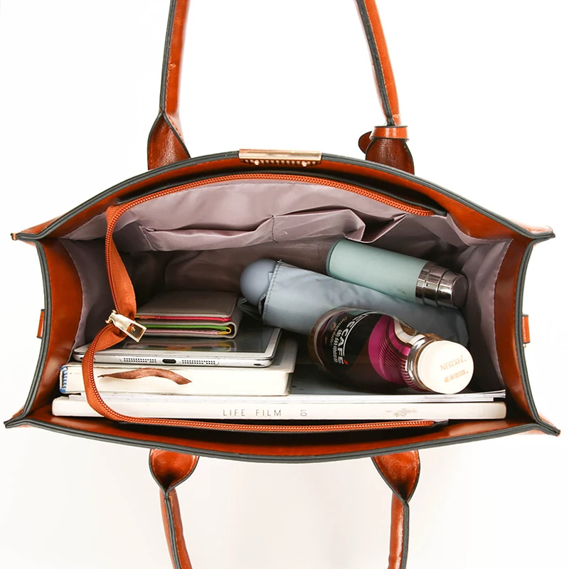 Wholesale alligator pattern ladies wallet ladies pars hand set bag 3 pcs quality girls tote handbag bags