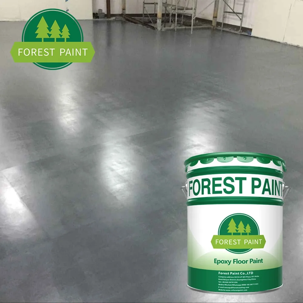 2023 Popular epoxy flooring paint coating for parking lot, warehouse, concrete floor