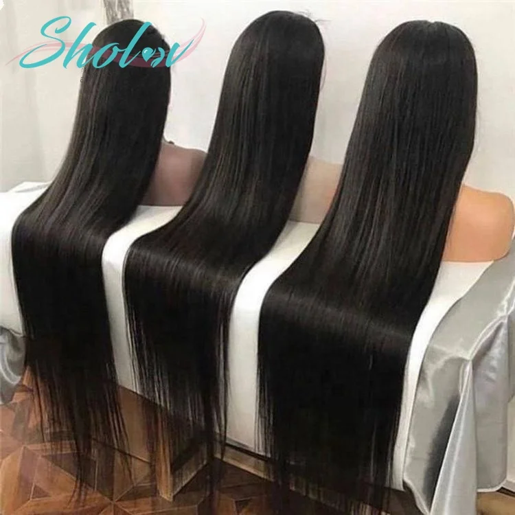 Bulk Vendor   Cheap Wigs With Lowest Price, Wholesale 12a Grade 13*4 Transparent Lace Human Hair Lace Front Wig