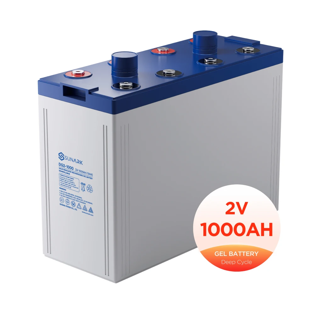 Free OEM Leoch Battery 2V 1000Ah  Deep Cycle Leisure Inverter Battery 2 V 2200 Ah