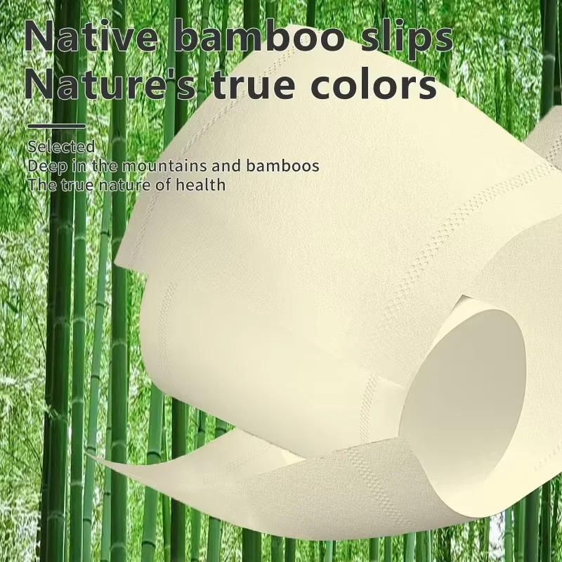 Commercial Jumbo Skin-friendly Flushable 5 Ply Toilet Tissues Coreless Paper Towels Rolls