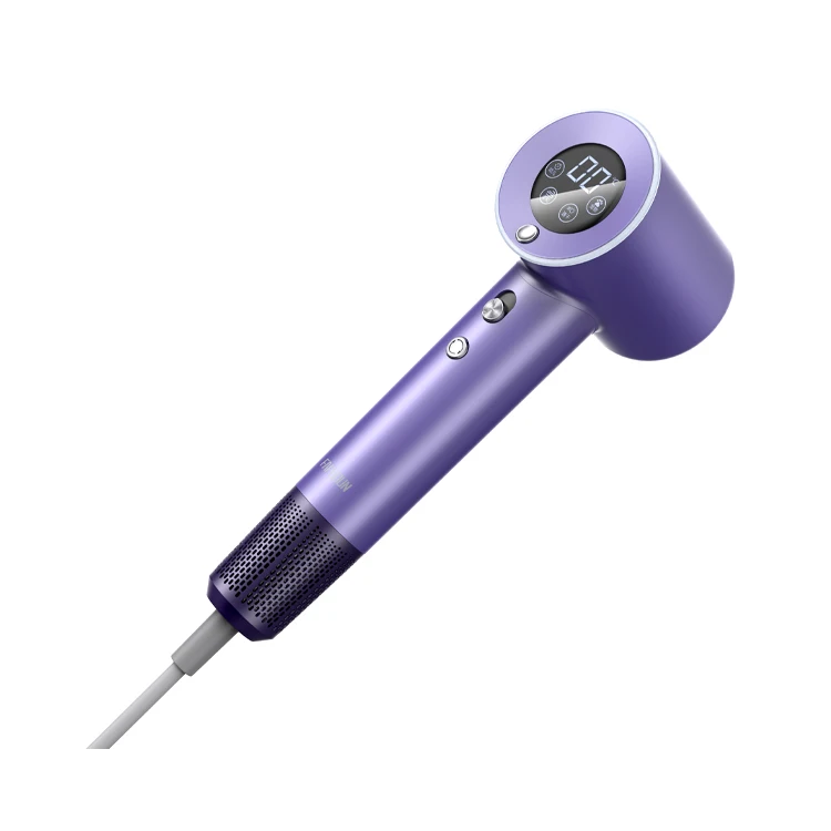 Customizable wholesale professional hair dryer constant temperature intelligent temperature display portable hair dryer