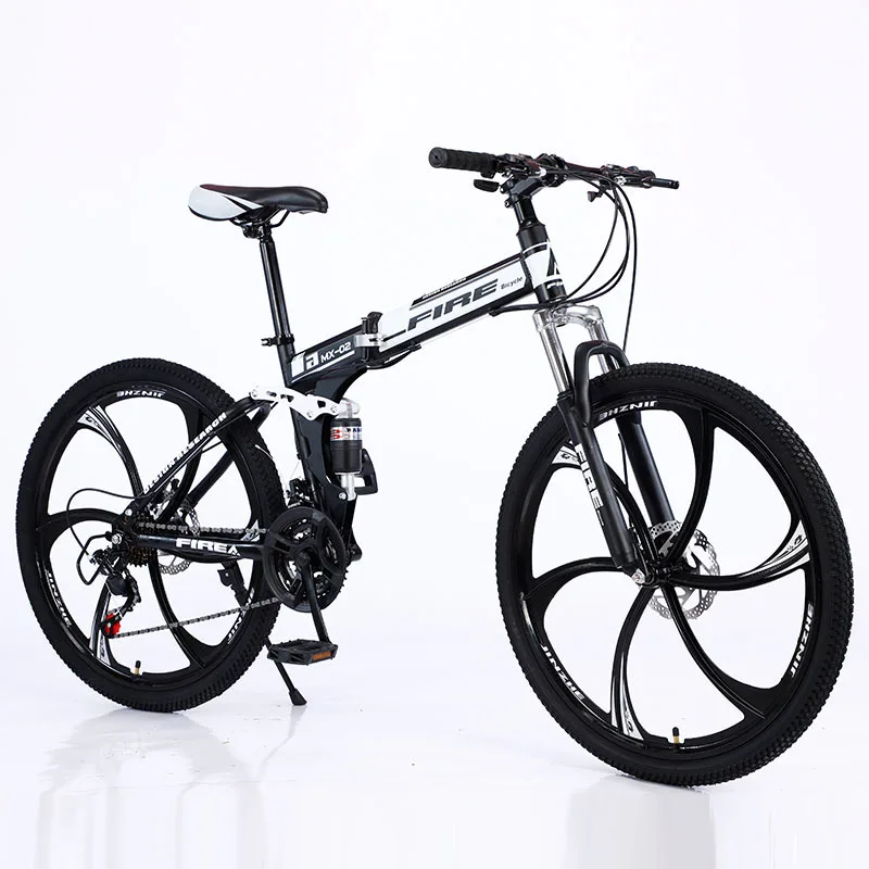 Outdoor Sport High Carbon Steel 26inch Mountain Folding  E Bike
