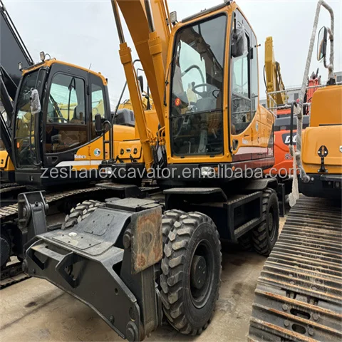 R210w-9 колесный экскаватор hyundai Южная Корея дешевый подержанный Hyundai 210 200 для продажи