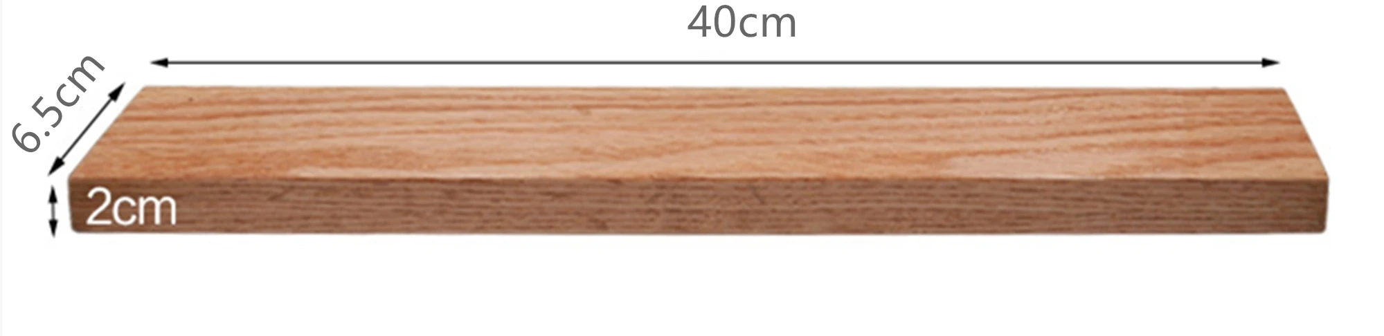 Оптовая продажа с завода, деревянный магнитный держатель для ножей по низкой цене