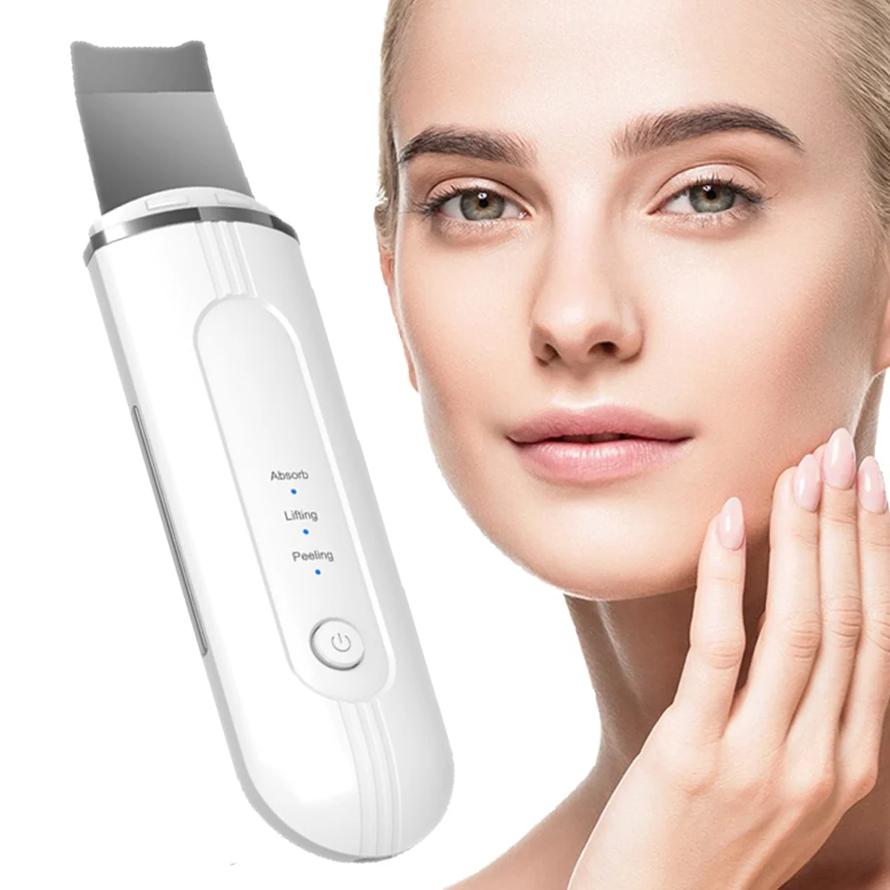 Deep Pore Head head Cleanser Exfoliating Spatula Personal Care Ems Vibrating Face Skin Scrubber Device