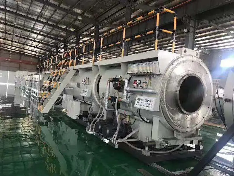 Good quality hdpe 160-315mm pipe line / 315-630mm HDPE pipe production line / hdpe pipe making machine