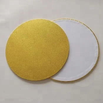 3mm machine die cut cake board gold silver round square rectangular shape Cake Base