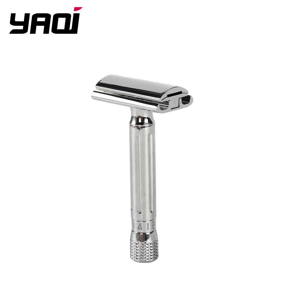 Yaqi Avanti Stainless Steel Adjustable Safety Razor for Men Double-Edged Razor for Face Use