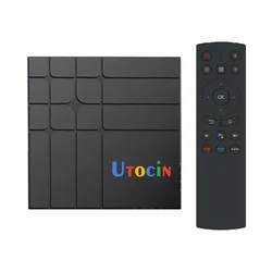 WF manufacturer new Home Universal Android STB Utocin S12  4k tv box google android tv box google widewine L1 certified