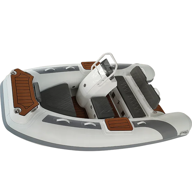 Large size 330cm inflatable rubber boat for rescue with engine high quality luxury RIB for leisure outboard motor