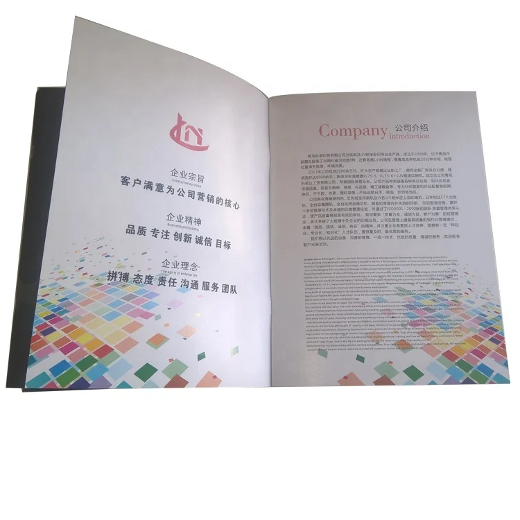 custom design passport size offset printing booklet