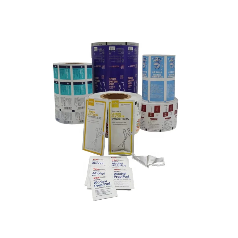 Упаковка чистящих средств для спиртовых палочек