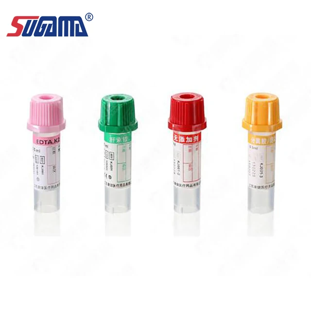 Hot Sale Pet Glass Vacuum Blood Collection Tubes Blood Test Tubes Blood Collection Tube for Medical