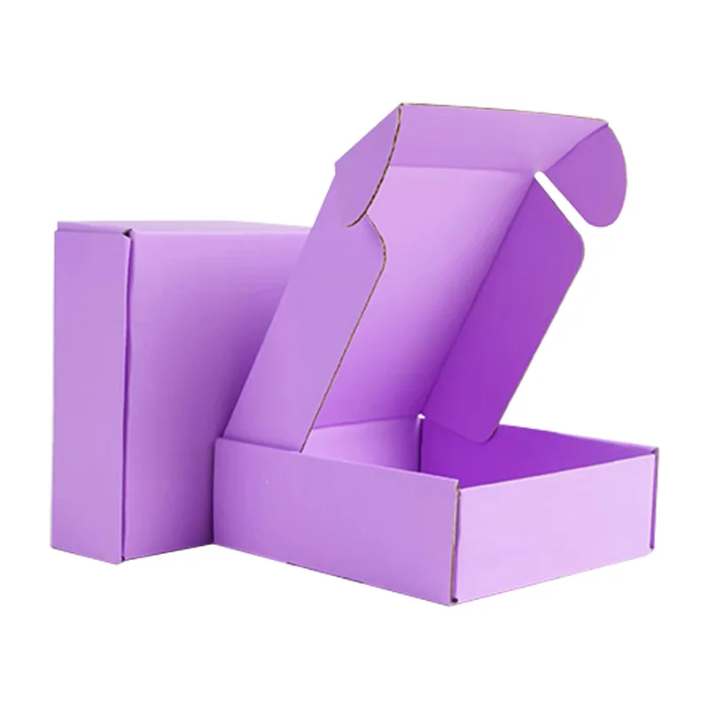 Cardboard Boxes Color Printing Processing High Quality Gift White Black Aircraft Corrugated Paper Mailing Box