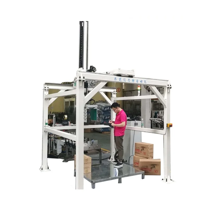 Double column water bucket stacker paper 50kg bag stacker