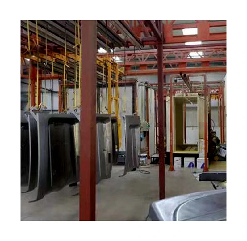 Оборудование для порошкового покрытия небольшая полностью автоматическая линия алюминиевого профиля система