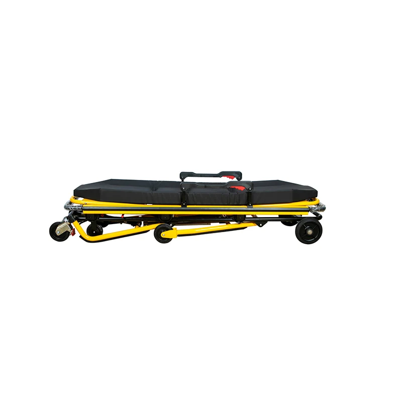 Hospital Emergency Equipment Folding Aluminum Metal  Ambulance Stretcher Ambulance Transfer