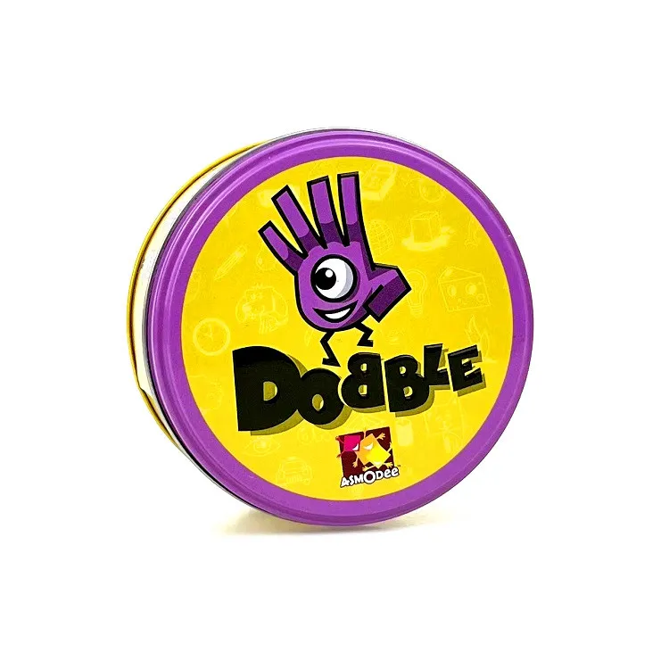 Spot it game English version iron box to find your sister for a multi person party puzzle game card