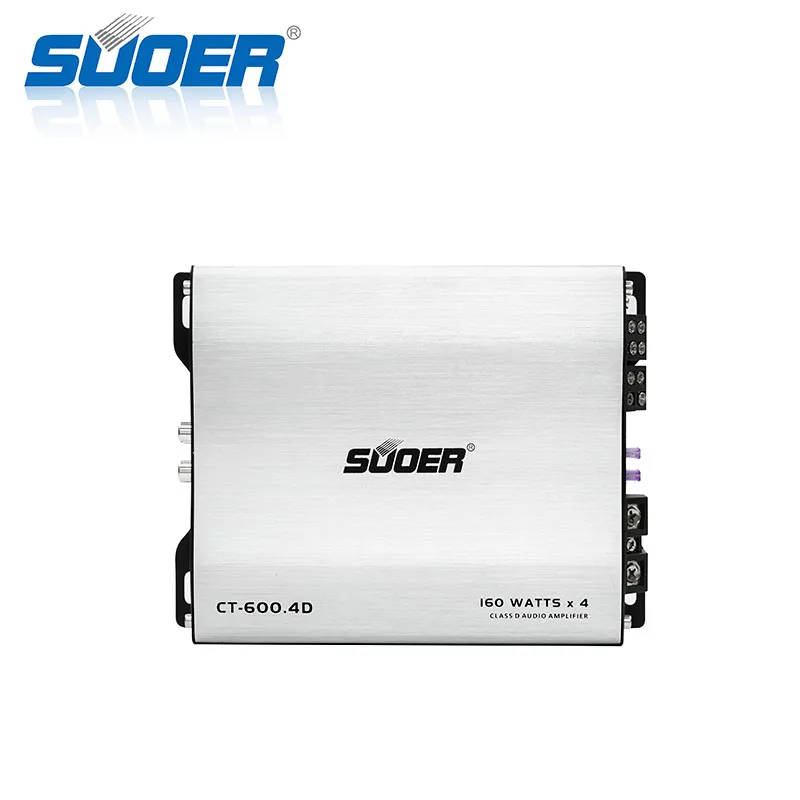 Suoer CT-600.4D-U 4 канальный усилитель автомобильными стерео-и акустическими системами бразильский автомобильный