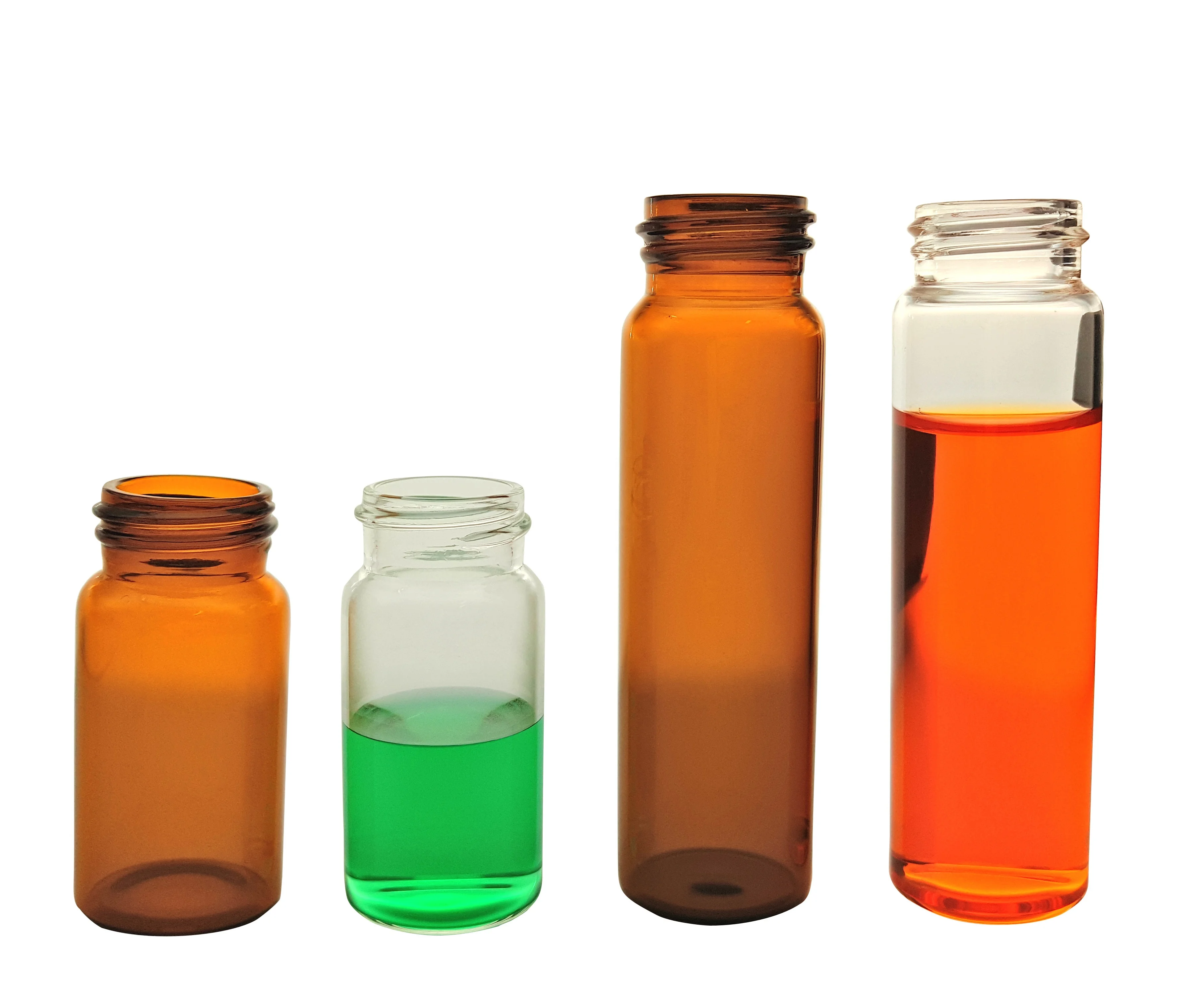 LANJING Pharmaceutical glass injection vials personal care with 20mm butyl rubber stopper