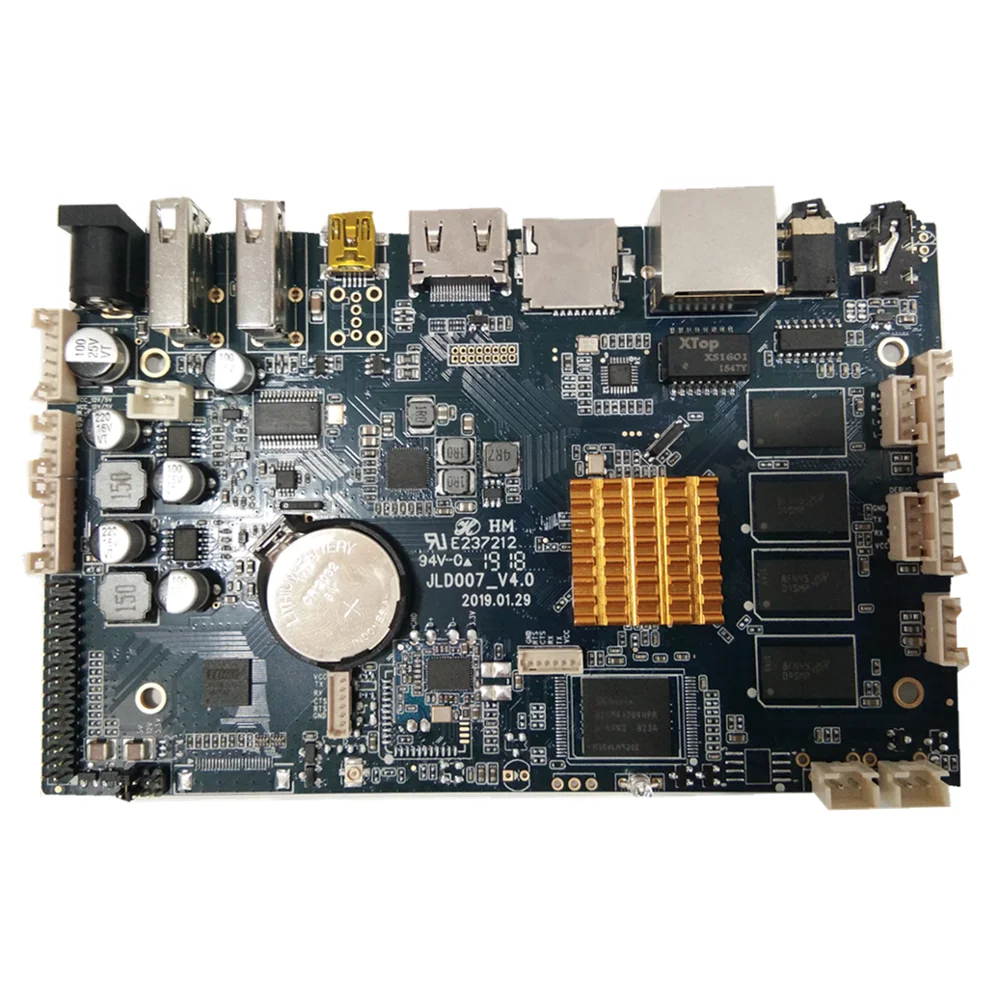 4 ядра Amlogic S802 Android ТВ коробка платы LVDS из PCBA Плата Сборки