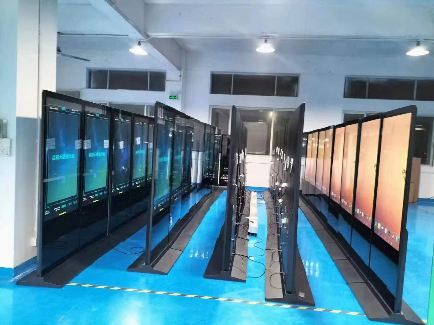 Popular Ultra Slim 55 inch Screen Full Sexy Video Cloud Media Player  Android Advertising Equipments LCD Digital Signage Display