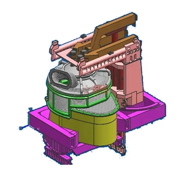 Стальная маркировочная дуговая печь электрическая дуговая печь 40 тонн для продажи