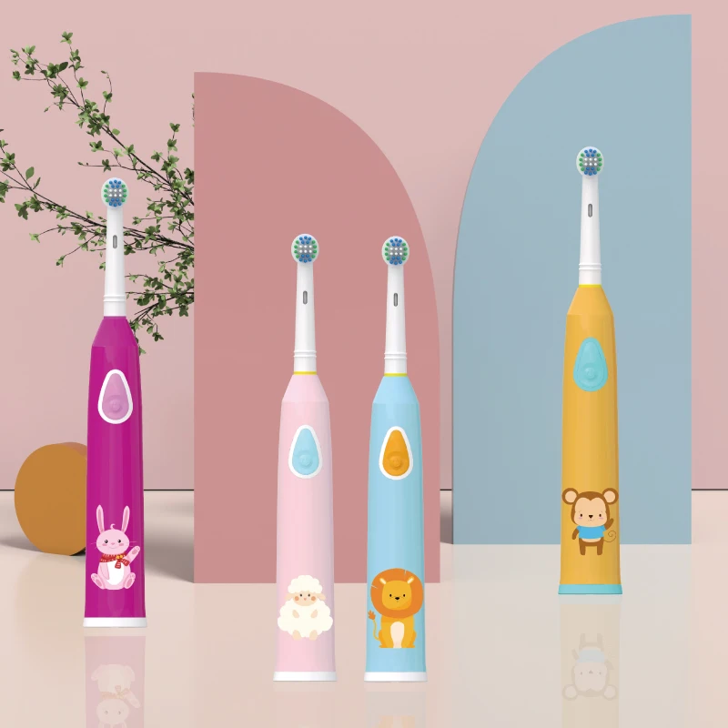 Wholesale Rotary Round Head Electric Toothbrush 360 Degree Toothbrush 3 Modes Rechargeable Electric Toothbrush