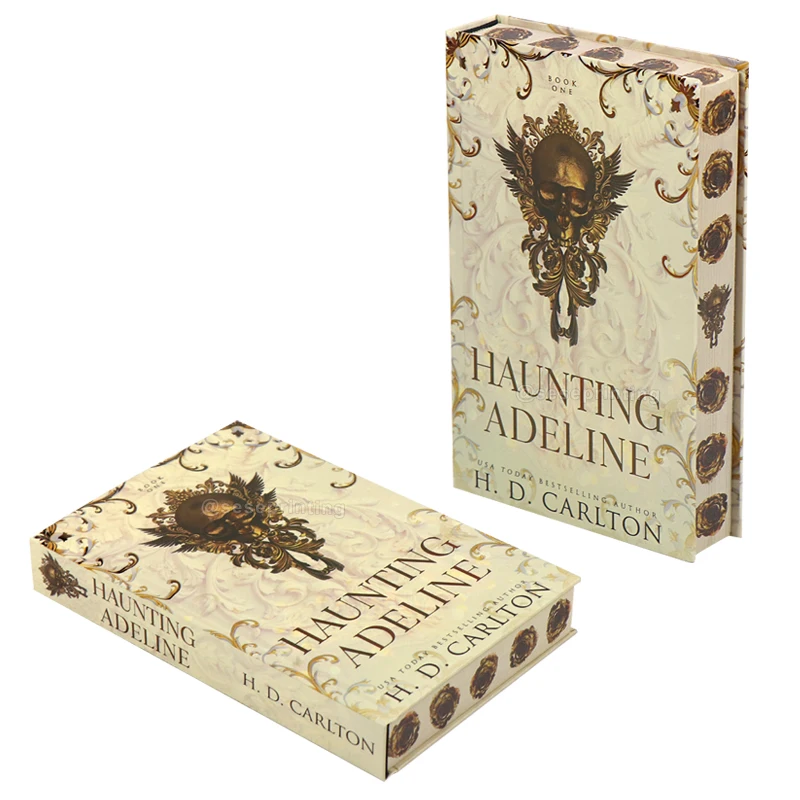 ODM Custom Spot UV/Foil Stamping Hardcover Book Printing Special Edition Version Fiction Book with Sprayed Edges