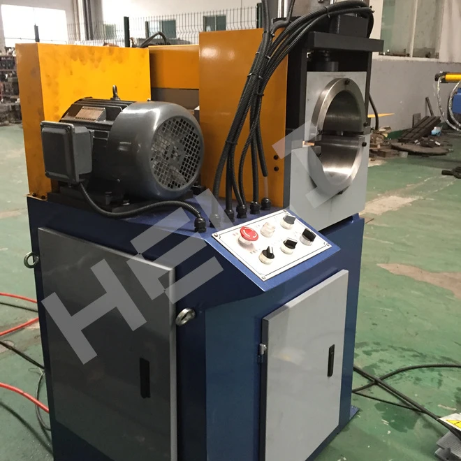 
50-110mm diameter hydraulic steel and stainless steel pipe beveling machine 