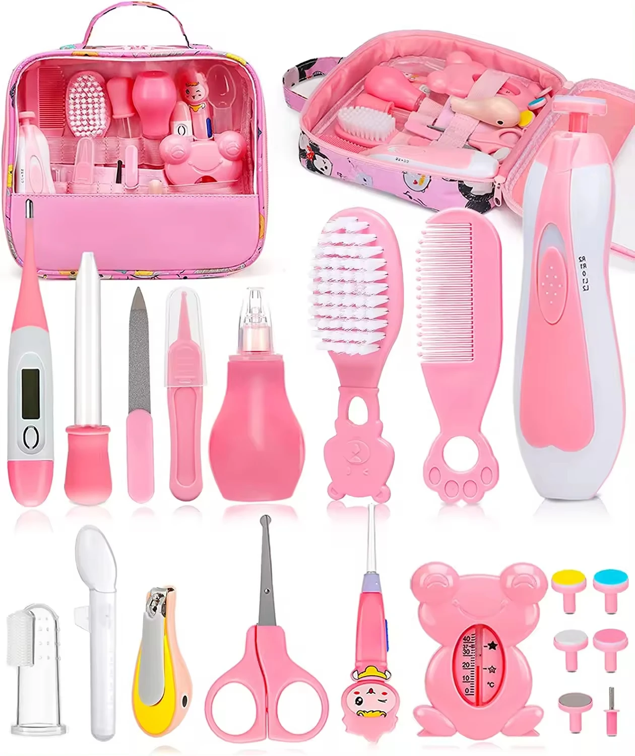 Wholesale Babycare grooming kit nursery kit newborn kit shower gifts 14 pcs with nail trimmer