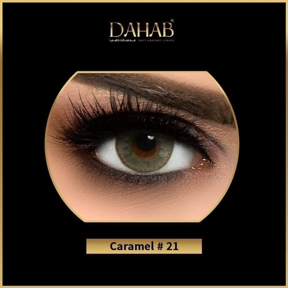 
Daily colored contact lenses good price Prescription CARAMEL#21koran material 10 pc inside 
