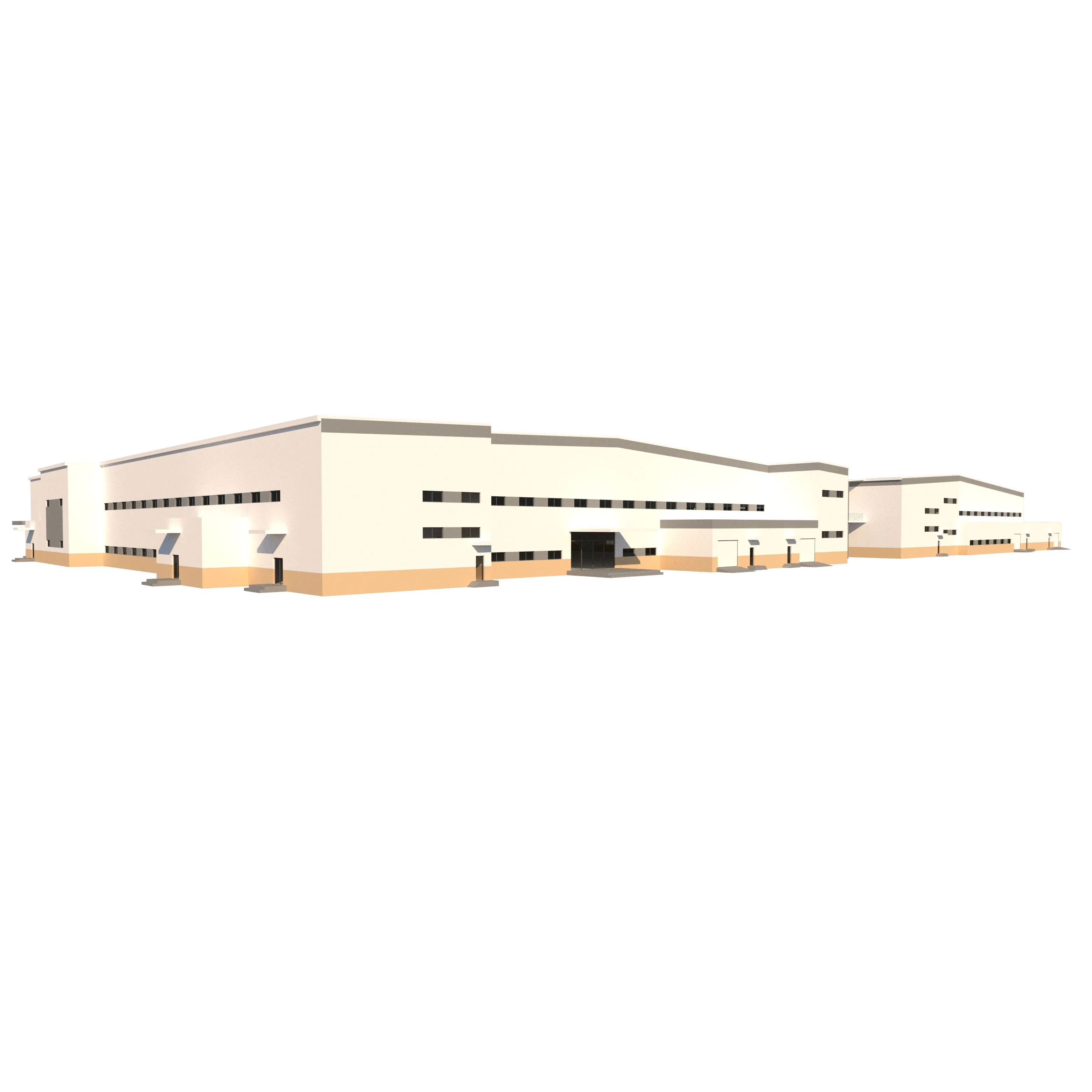 Prefabricated Economical Light Steel Structure Building Multi Storey Metal Deck floor Building for sale