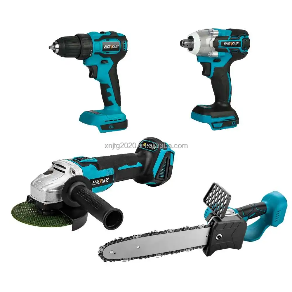 Powered by makitas battery 18v power tools combo kit cordless electrician tools kit herramientas