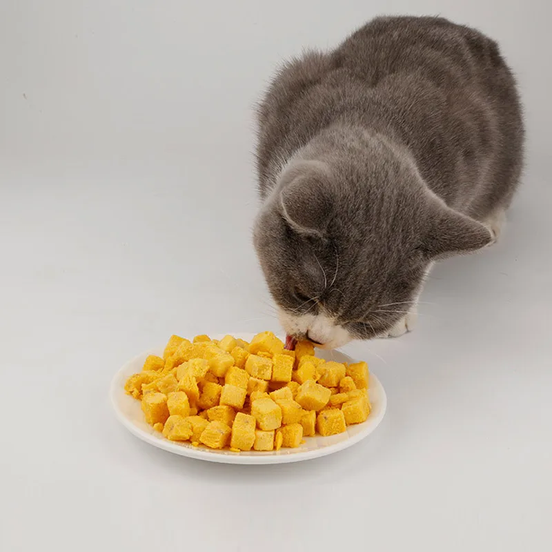 Factory Direct Selling additive-free dog and cat treats high quality egg freeze-dried pet food