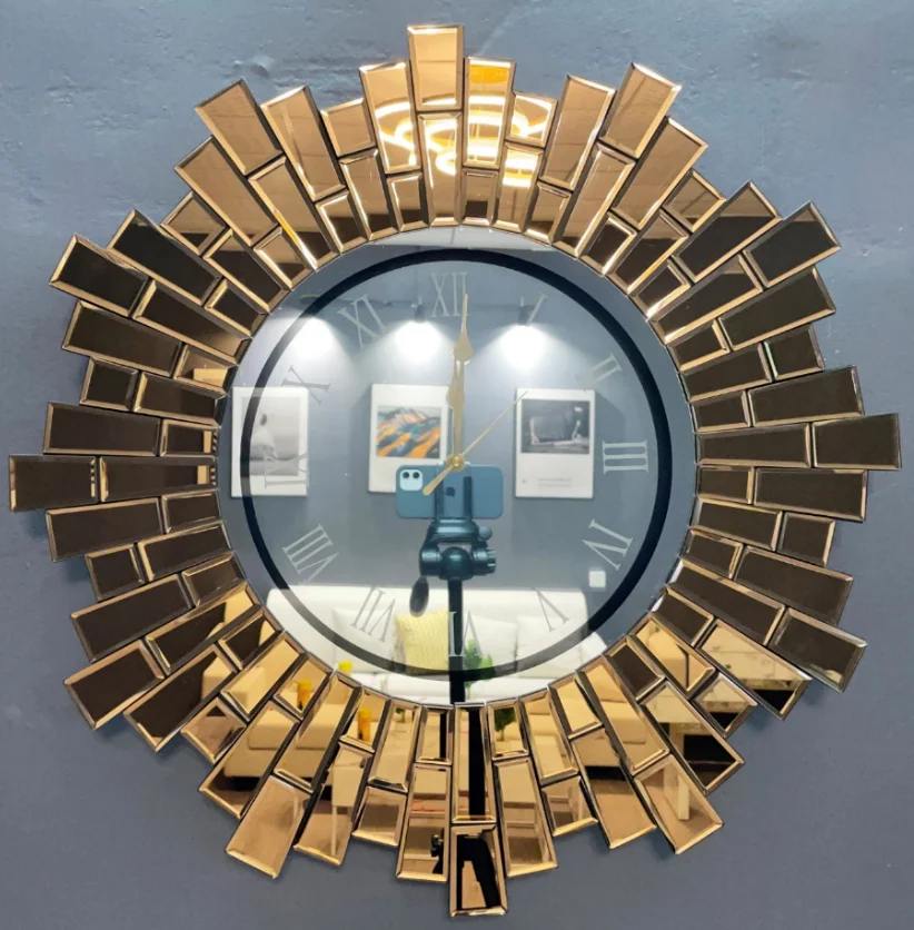 
Round Shape Diamond Wall Clock for Wall Clocks OEM 