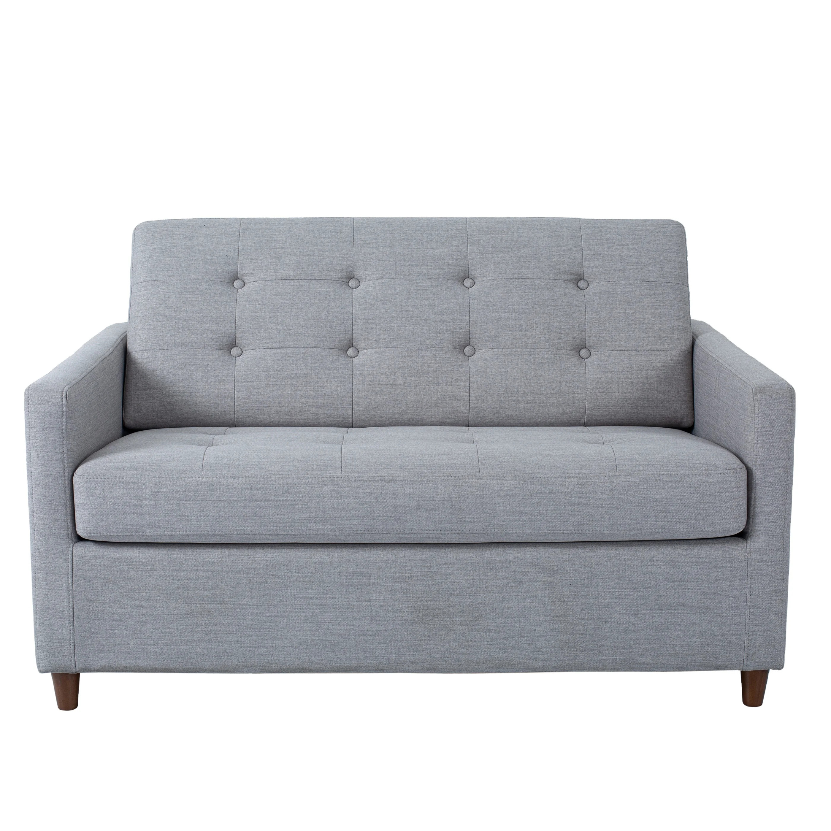 Nisco 2 in 1 Convertible Chair Bed, Linen Sofa Bed Sleeper Armchair