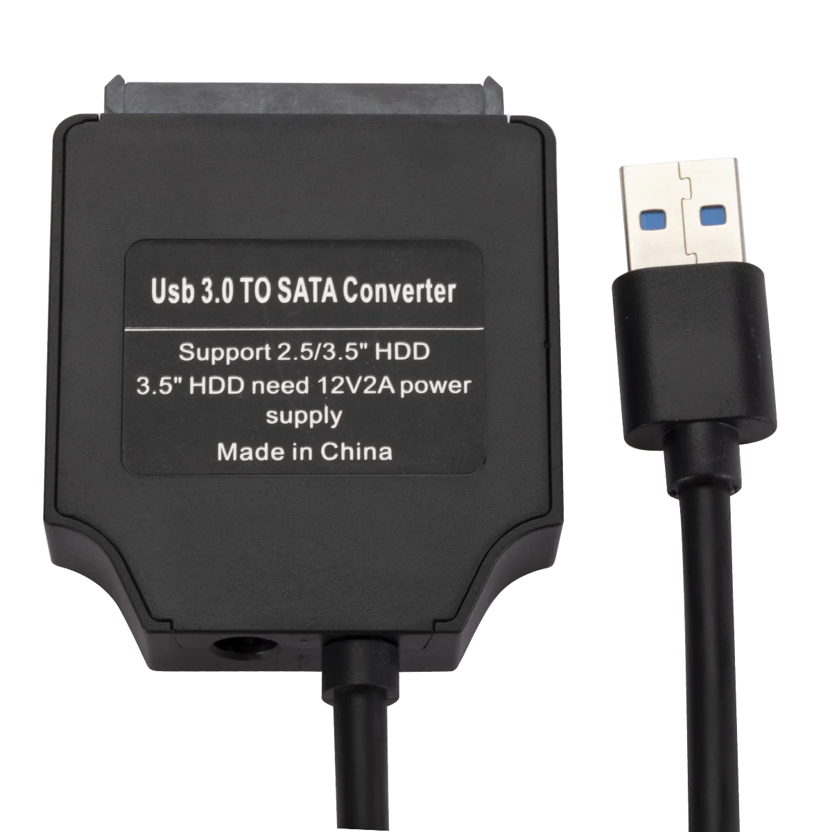 USB 3.0 to SATA Adapter Converter Cable 5Gbps for 2.5 3.5 Laptop Hard Disk Drive SATA HDD SDD BLU-RAY DVD CD-ROM DVD-ROM CD-RE