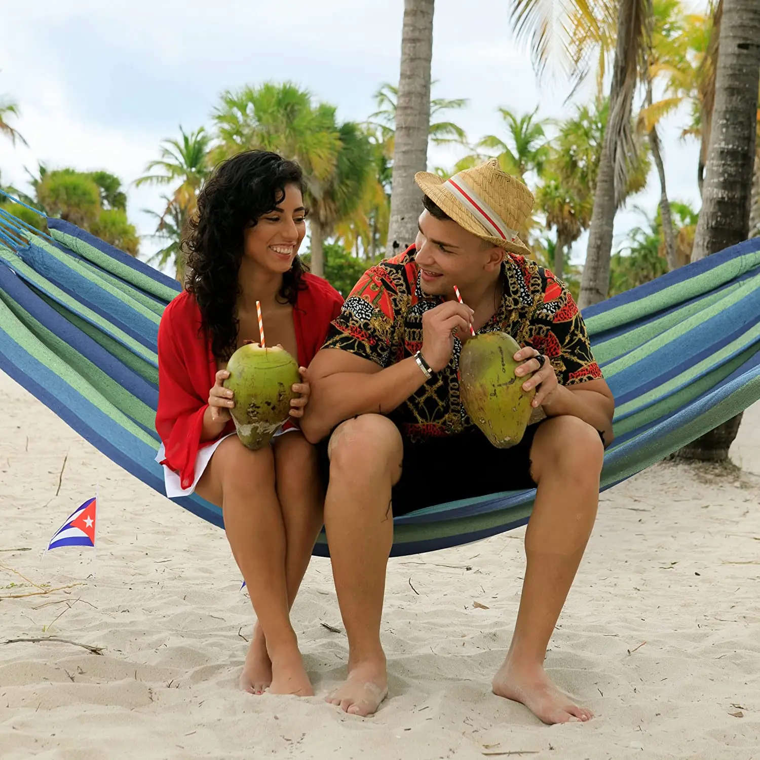 Уличный садовый гамак из хлопчатобумажной холщовой ткани, портативный подвесной качели, кровать, тяжелый стоячий гамак для кемпинга