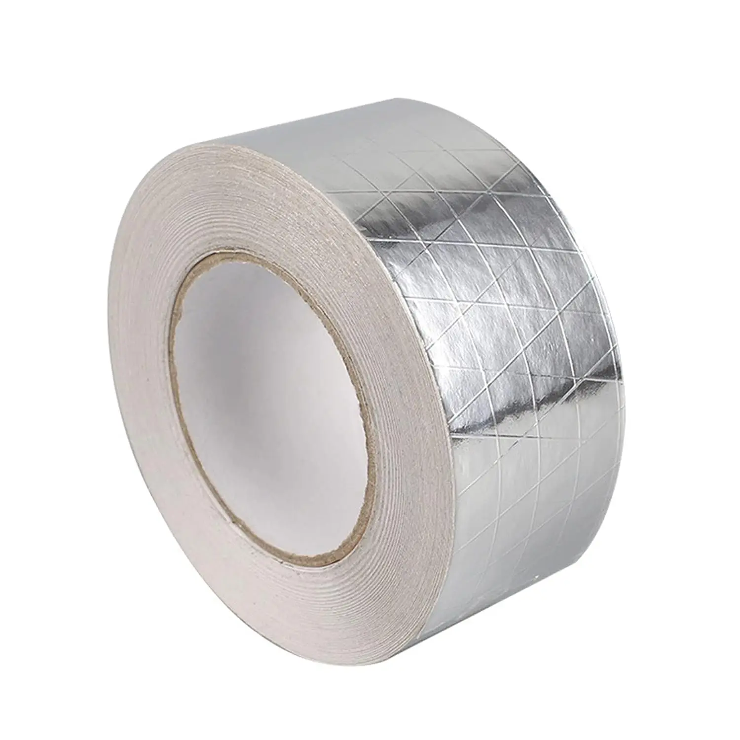 Sliver Reinforced Aluminum Foil Tape waterproof for roof repairing, high temperature Resistant thermal conductive aluminum tape