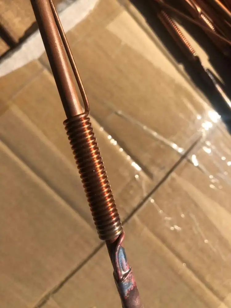 Refrigerator Spare Parts  Evaporator refrigeration in freezer cold system with ruby copper pancake coil