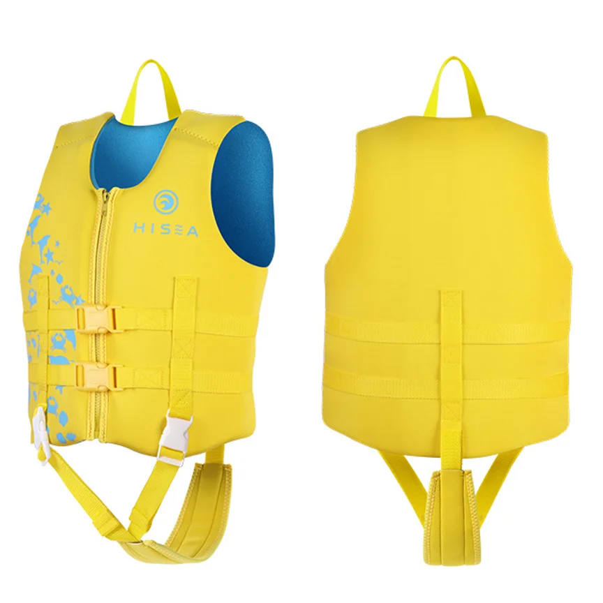 CE Certificated High End Customized Kids Girls Boys Nylon Neoprene EPE Foam Boat Paddle Swim Water Life Vest Jacket