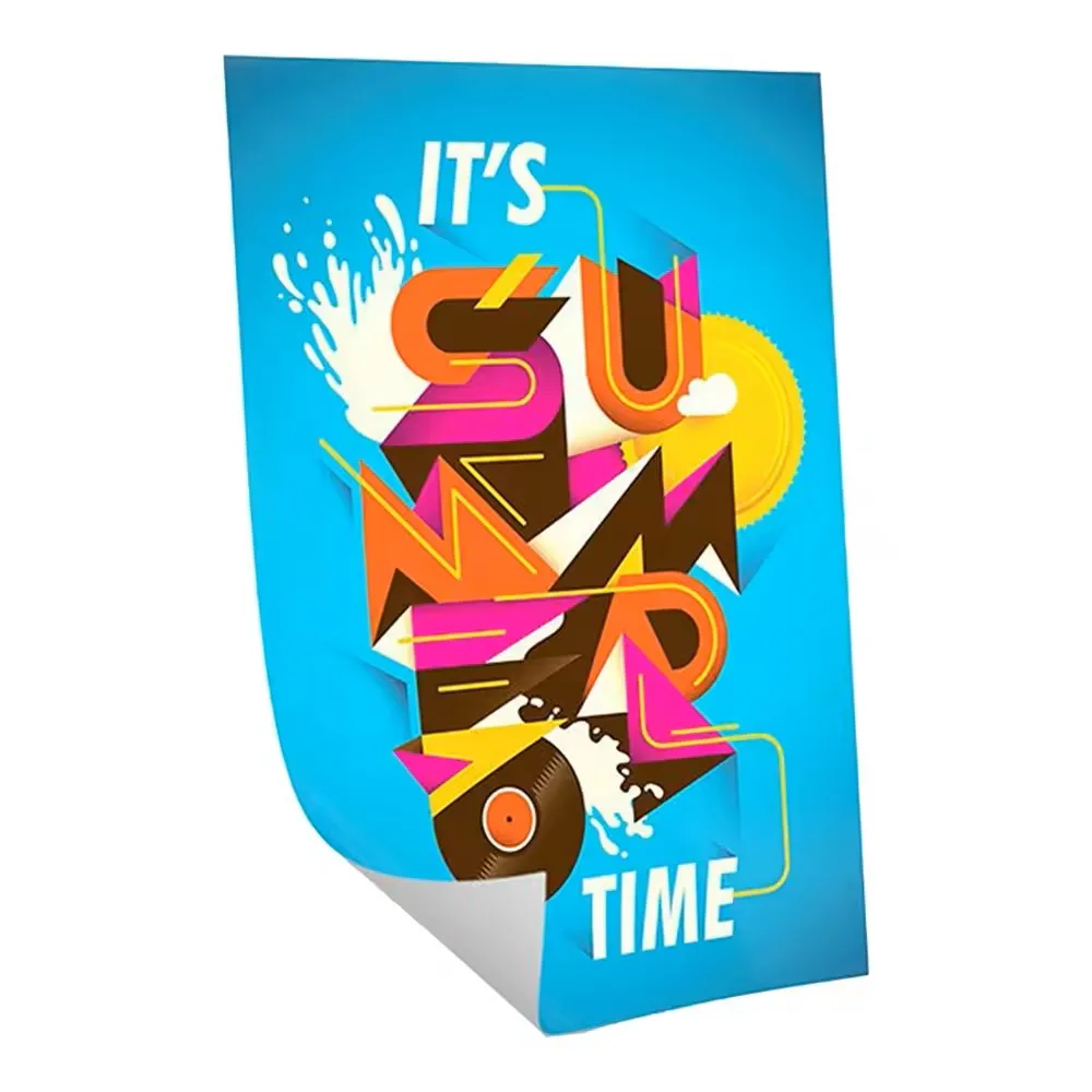 Custom Full Color Coated Paper A2 Photo Poster Printing
