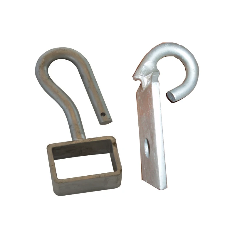 Wholesale Custom Make Cable Connect Hook Hot-Dip Galvanized Power Line Accessory Galvanized Metal G Hook
