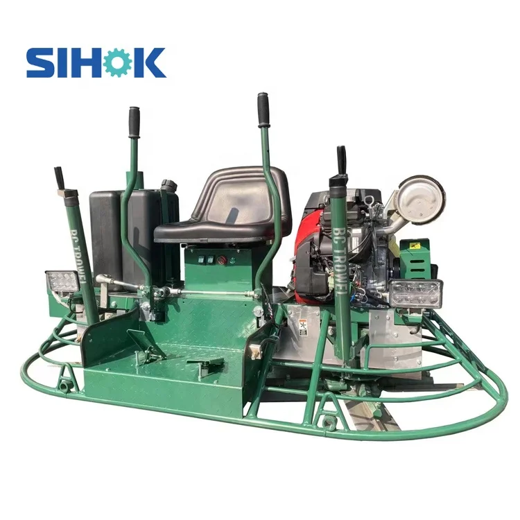 EPA Gasoline 36inch Concrete Finishing Machine Concrete Helicopter Ride on Power Trowel (SPT-836A)